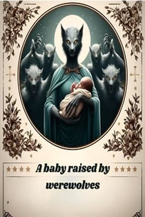 A baby raised by werewolves