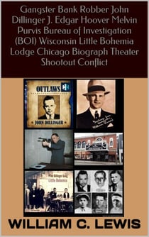 Gangster Bank Robber John Dillinger J. Edgar Hoover Melvin Purvis Bureau of Investigation (BOI) Wisconsin Little Bohemia Lodge Chicago Biograph Theater Shootout Conflict - Corruption, #30