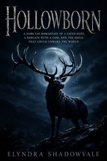 Hollowborn - A Dark Fae Romantasy of a Fated Mate, a Bargain with a God, and the Magic That Could Unmake the World
