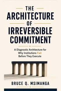 The Architecture of Irreversible Commitment