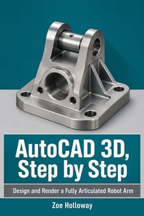 AutoCAD 3D, Step by Step - Design and Render a Fully Articulated Robot Arm