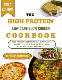 THE HIGH PROTEIN LOW CARB SLOW COOKER COOKBOOK - A Simple Guide to Stress-Free Dinners, Weight Management, and Sustained Everyday Energy