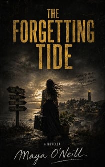 The Forgetting Tide -  A cozy fantasy mystery about a runaway archivist, a wildly opinionated houseplant, and the island that starts forgetting itself the moment she arrives