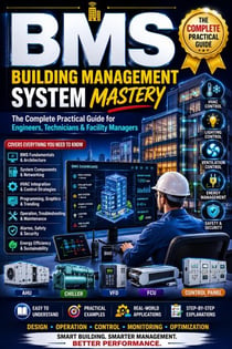 Building Management System (BMS) Mastery The Complete Practical Guide for Engineers, Technicians & Facility Managers - HVAC BOOKS IN ENGLISH