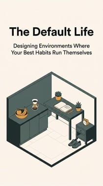 The Default Life - Designing Environments Where Your Best Habits Run Themselves