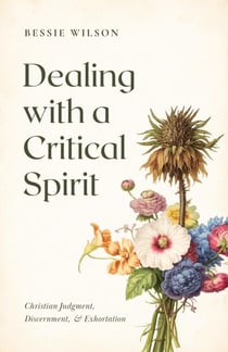 Dealing with a Critical Spirit: Christian Judgment, Discernment & Exhortation