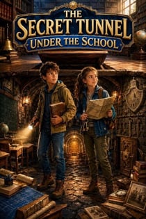 The Secret Tunnel Under the School - Stories for kids, #12