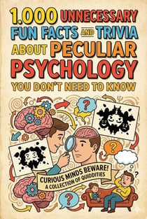 1.000 Unnecessary Fun Facts and Trivia About Peculiar Psychology You Don't Need to Know