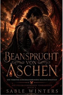 Von Ash Beansprucht - Eine verbotene Schicksalsgefährten-Drachenwandler-Romantasy  (Die Fireborn-Exilanten – Band 2)