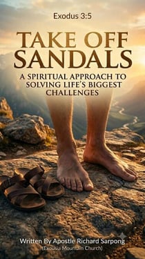 TAKE OFF YOUR SANDALS