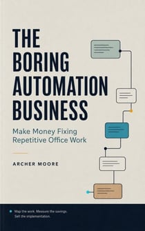 The Boring Automation Business: Make Money Fixing Repetitive Office Work