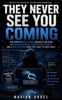 They Never See You Coming: The Complete Kali Linux Hacker's Lab Guide to Ethical Hacking, Penetration Testing and Digital Offense from First Boot to First Shell