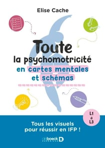 Toute la psychomotricité en cartes mentales et schémas - Tous les visuels pour réussir en IFP - L1 à L3