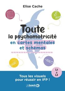 Toute la psychomotricité en cartes mentales et schémas - Tous les visuels pour réussir en IFP - L1 à L3