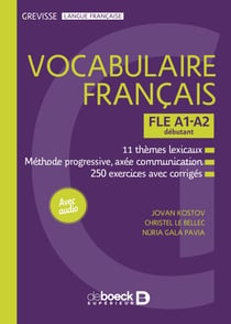 Grevisse FLE A1-A2 Vocabulaire français - Niveau débutant