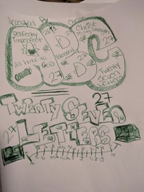 Twenty Seven Letters - Alphabet Soup, #1