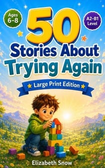50 Stories About Trying Again - English Learning Books for Kids