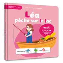 Léa pêche sur le lac - Un livre interactif pour pratiquer la prononciation du son /l/ dans une histoire.