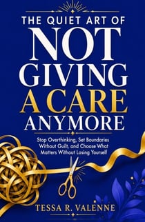 The Quiet Art of Not Giving a Care Anymore - Stop Overthinking, Set Boundaries Without Guilt, and Choose What Matters Without Losing Yourself
