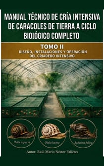 MANUAL TECNICO DE CRÍA INTENSIVA DE CARACOLES DE TIERRA A CICLO BIOLÓGICO COMPLETO - DISEÑO, INSTALACIONES Y OPERACIÓN DEL CRIADERO INTENSIVO, #2