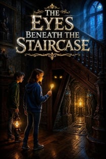 The Eyes Beneath the Staircase - Scary bedtime stories for kids, #24