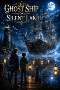 The Ghost Ship on Silent Lake - Scary bedtime stories for kids, #26