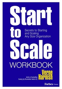 Start to Scale Workbook - Secrets to Starting and Scaling Any Size Organization