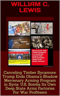Canceling Timber Sycamore: Trump Ends Obama’s Shadow Mercenary Arming Program in Syria: U.S. Bombs Its Own Deep State Arms Factories For War Profiteers - Patterns of War, #3