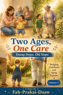 Two Ages,One Care Young Steps,Old Steps
