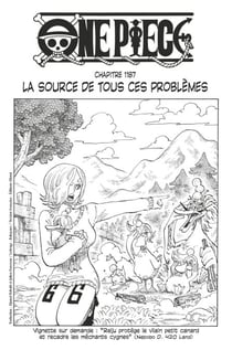 One Piece édition originale - Chapitre 1187 - La source de tous ces problèmes