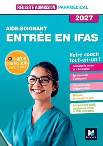 Réussite admission Entrée en IFAS - Aide-soignant 2027
