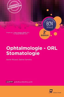 Ophtalmologie - ORL - Stomatologie (2e édition)