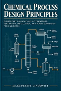Chemical Process Design Principles - Elementary Foundations of Transport, Separation, Metallurgy, and Plant Economics for Engineers