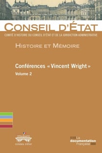 Conférences "Vincent Wright" - Volume 2 - n°4
