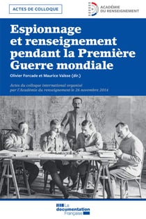 Espionnage et renseignement pendant la Première Guerre mondiale