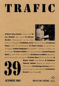 Trafic N° 39 (Automne 2001)