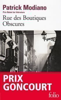 Rue des Boutiques Obscures - Prix Goncourt
