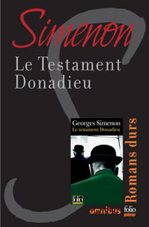 Le testament Donadieu - Romans durs