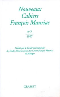 Nouveaux cahiers Francois Mauriac n°05