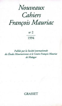 Nouveaux Cahiers Françis Mauriac n°02