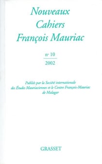 Nouveaux cahiers François Mauriac n° 10