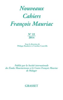 Nouveaux cahiers François Mauriac n°22