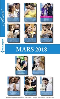 11 romans Azur + 1 gratuit (n°3927 à 3937 - Mars 2018)