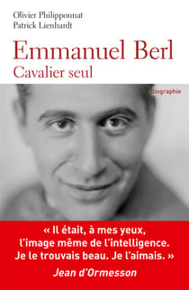 Emmanuel Berl - Cavalier seul - Cavalier seul