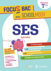 Focus BAC : SES - Spécialité Terminale