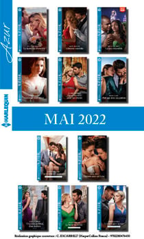 Pack mensuel Azur - 11 romans + 1 gratuit (mai 2022)