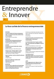 Entreprendre & Innover n° 48 - La face cachée de la finance entrepreneuriale
