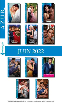 Pack mensuel Azur - 11 romans + 1 titre gratuit (juin 2022)