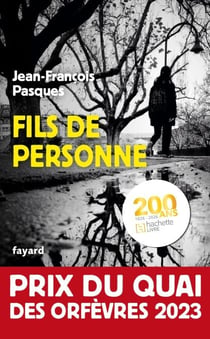 Fils de personne - Prix du Quai des Orfèvres 2023