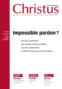 Revue Christus Janvier 2023 - n°277 - Janvier 2023 - n°277
